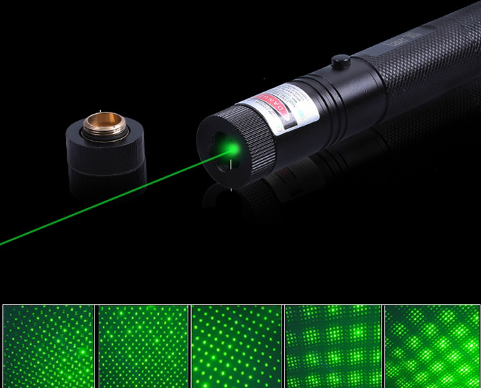 Puntatore laser verde 