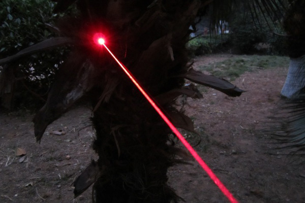 Mirino laser rosso 5mw per pistola