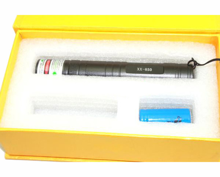 Puntatore laser verde 200mw portatile penna laser