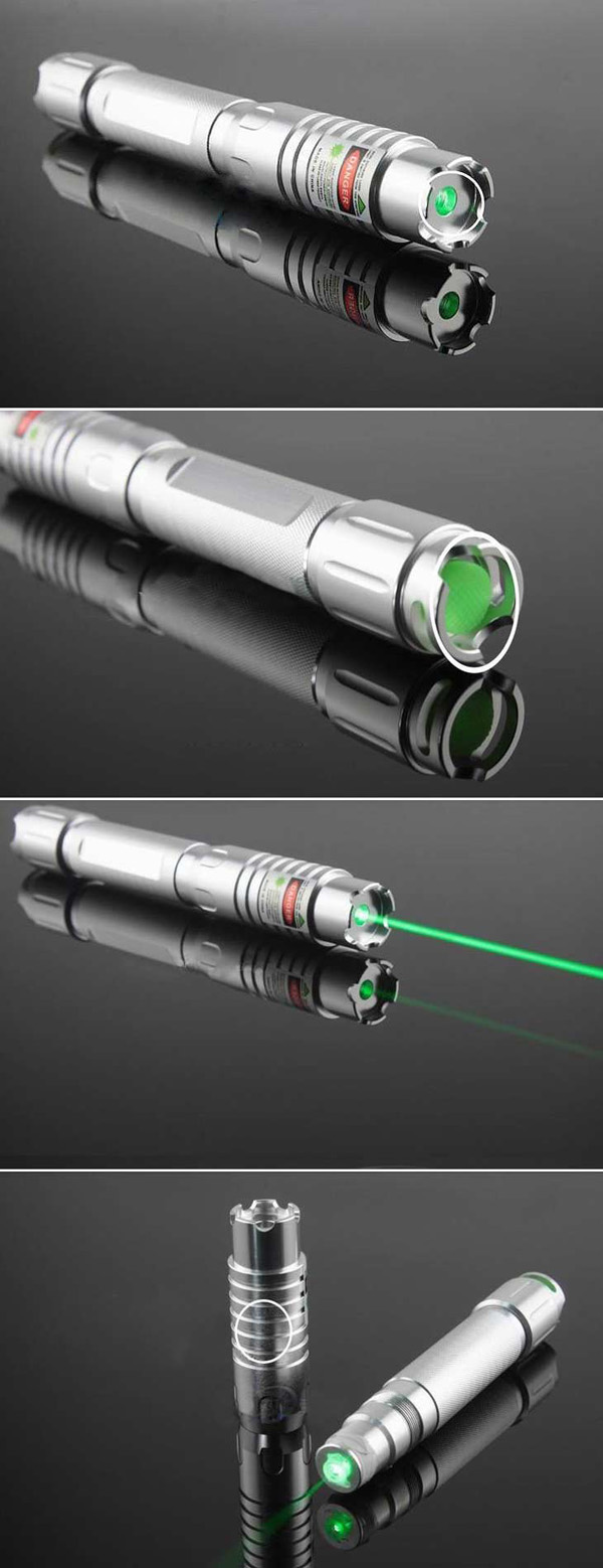 Puntatore laser verde 5000mw potente portatile torcia elettrica vendita