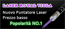 laser blu viola