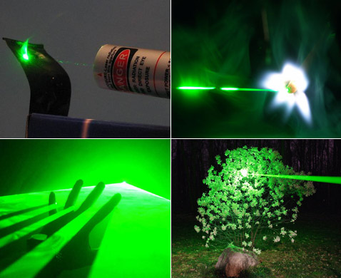Puntatore laser potente
