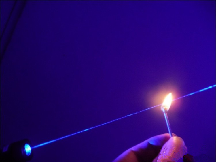 Puntatore laser blu
