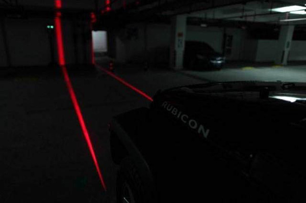 Luce laser rosso